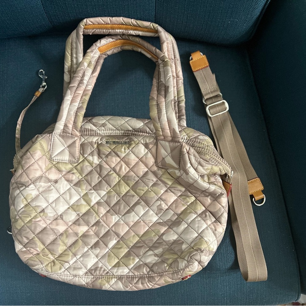 MZ Wallace Quilted Camo Bag